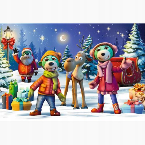 Puzzle 24 Maxi Trefliki Lepia Bałwana 14375 na Arena.pl