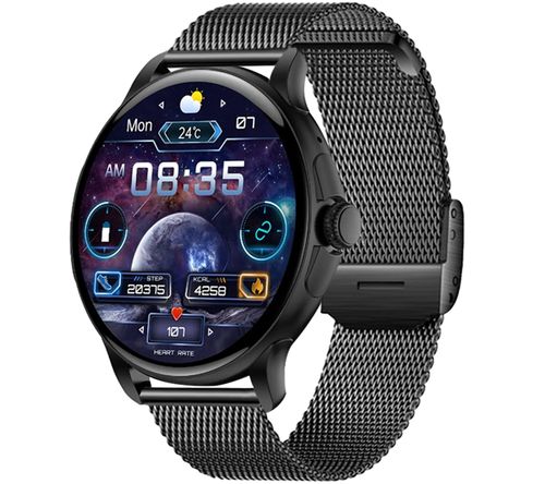 Smartwatch Damski Rubicon RNCF35 BLACK Bransoleta + Pasek na Arena.pl