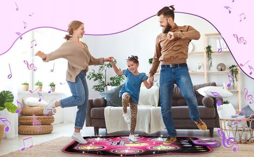 MATA DO TAŃCA ELEKTRONIKA Z MUZYKĄ BLUETOOTH DLA DZIECI PREZENT URODZINOWY na Arena.pl