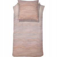 Komplet pościeli Cinderella w paski w gradientowym kolorze 155x220 80x80