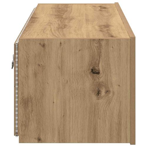 Szafka pod telewizor Ze LED Lights dąb artisan 100 x 35 x 31 cm na Arena.pl