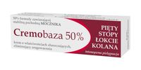 CREMOBAZA 50% Krem z mocznikiem złuszczający do pięt,stóp,łokci i kolan