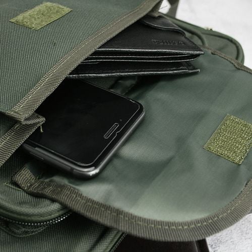 torba męska do pracy a4 bellugio - ciemnozielona na Arena.pl