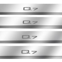 Listwa progowa AUDI Q7 4M Stal nierdzewna 304 połysk 4szt