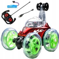 Auto Twister 360 Tańczący Samochód Kaskader XL Efekty Światła Kabel USB