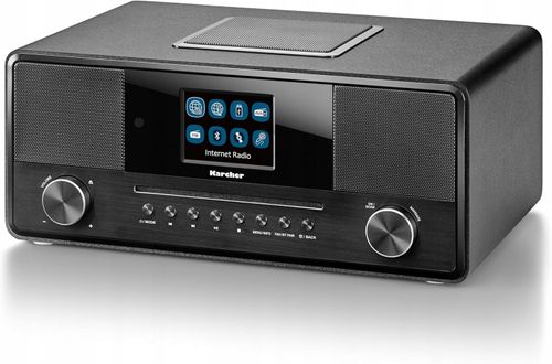 Radio sieciowe DAB+, FM, internetowe Kärcher DAB 9000CDI Czarny + Pilot na Arena.pl