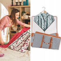 Modna duża torba podróżna ze skóry PU, wygodna torba podróżna na ubrania