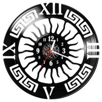 Zegar ścienny z płyty winylowej Zegar 1767.14