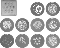 Nanlite Zestaw Filtrów GOBO 2 dla projektora PJ-BM