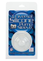 universal silicone pump sleeve transparent