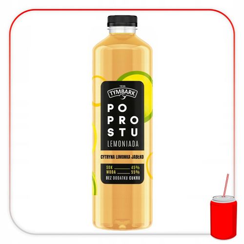 Napój Po Prostu Lemoniada Tymbark cytryna limonka 6x 1,25 l na Arena.pl