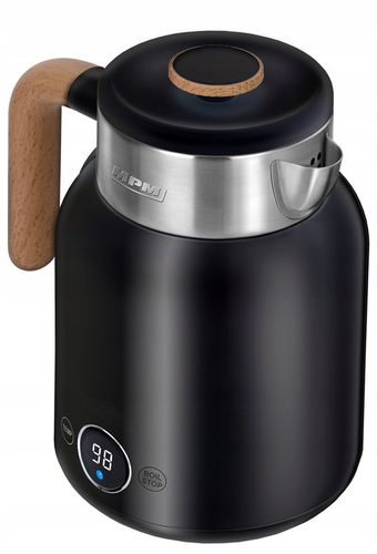 Czajnik elektryczny podwójne ścianki czarny 2200W MPM MCZ-128/C na Arena.pl