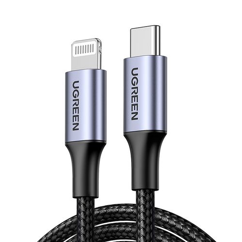 Kabel przewód do iPhone Lightning - USB-C 2.0 MFi 1m - szary na Arena.pl