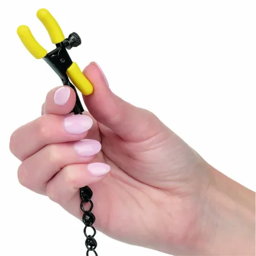 calexotics boundless regulowane klamry z łańcuszkiem i kryształkami na Arena.pl