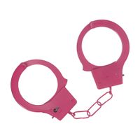 Classic Metal Handcuffs - Pink