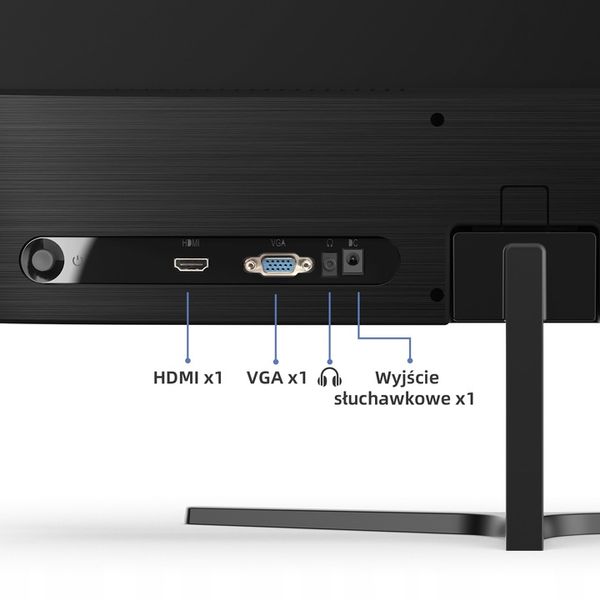 Monitor Bezramkowy 22" CHiQ 22F650,100 Hz + FreeSync, FHD PC zdjęcie 6