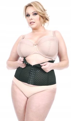Orirose wysoki PAS GORSET mocno WYSZCZUPLAJĄCY modelujący brzuch REGULACJA na Arena.pl