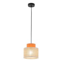 lampa wisząca duo juta orange 3255 tk lighting