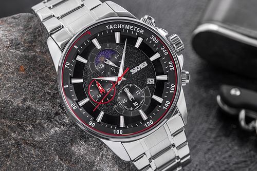 Zegarek Męski Skmei 9250SIBK + BOX na Arena.pl