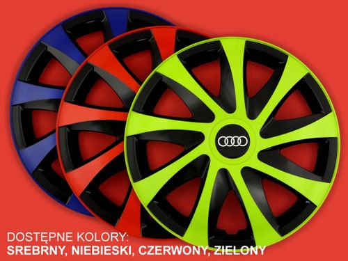 KOŁPAKI 15'' AUDI B3 B4 A1 A2 A3 A4 A5 A6 Q3 DRM na Arena.pl