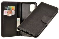 Etui portfel Fancy Case do Samsung Galaxy A03s czarny