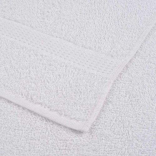 Ręczniki kąpielowe, 10 szt., białe, 70x140 cm, bawełna 100% na Arena.pl