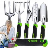 Zestaw narzędzi ogrodowych do pikowania sadzenia roślin 5w1 łopatka grabki
