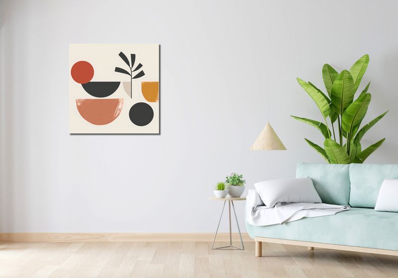 Obraz 70x70cm Ogród Woli zdjęcie 2