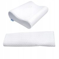 POSZEWKA NA PODUSZKĘ ORTOPEDYCZNĄ PROFILOWANĄ MEMORY BIAŁA MEDI SLEEP