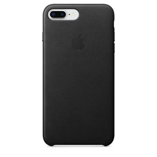 Apple Leather Case - Skórzane etui iPhone 8 Plus / 7 Plus (czarny) na Arena.pl