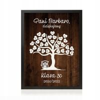 Prezent podziękowanie dla NAUCZYCIELA OBRAZ W RAMCE