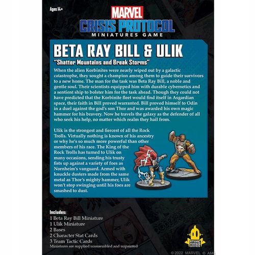 Marvel: Crisis Protocol - Beta Ray Bill & Ulik na Arena.pl