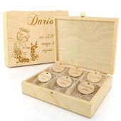 SZKATUŁKA drewniana pudełko wspomnień PREZENT GRAWER