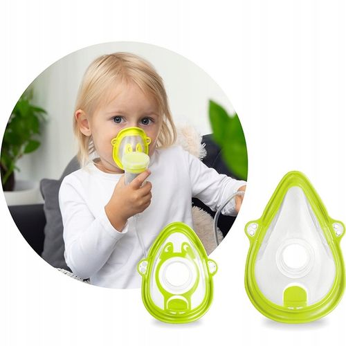 NEBULIZATOR ZESTAW DO NEBULIZACJI INHALACJI 2 MASKI NOVAMA FAMILINO RF8 EVO na Arena.pl