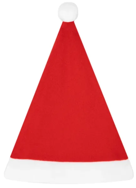Czapka Mikołaja gładka 56cm zdjęcie 1