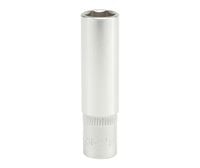 nasadka długa 6-kątna chromowana 1/4'' 11mm - yt-1422