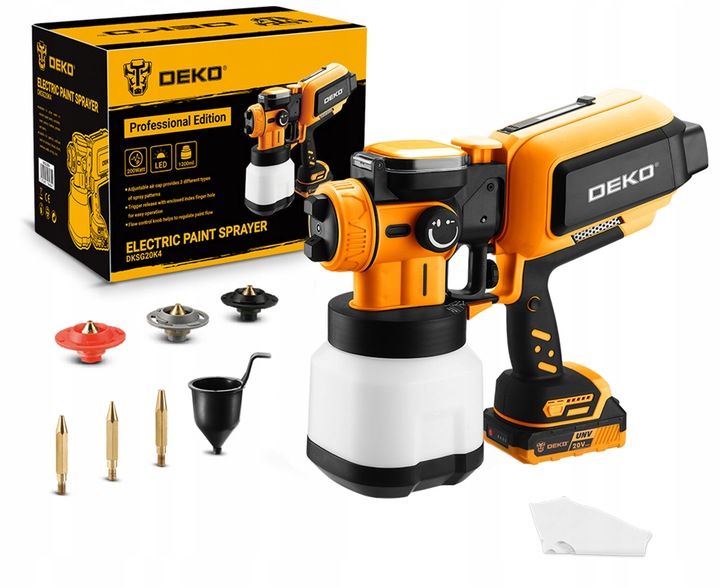 PISTOLET DO MALOWANIA ŚCIAN AGREGAT MALARSKI 3DYSZE 70 DIN ZESTAW XXL DEKO zdjęcie 11