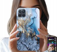 ETUI DO OPPO RENO 4 LITE - MARMUREK MARMURKI DAMSKIE WZORY +SZKŁO