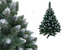 CHOINKA SZTUCZNA JAK ŻYWA sosna 120CM GĘSTA PREMIUM +STOJAK BOŻE NARODZENIE