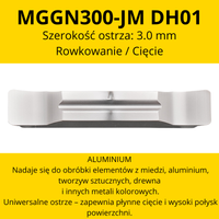 Płytka MGGN Rozmiar: MGGN300-JM DH01