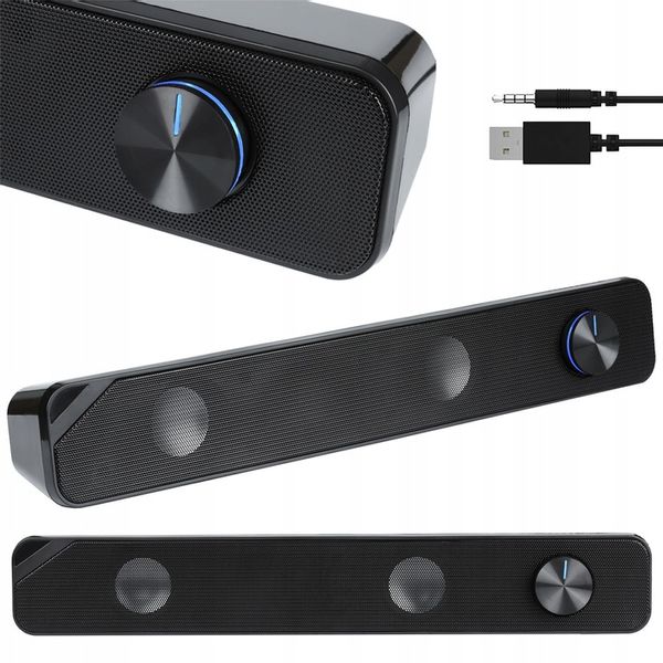 GŁOŚNIK SOUNDBAR KOMPUTEROWY LAPTOP PC T-WOLF S4 zdjęcie 1
