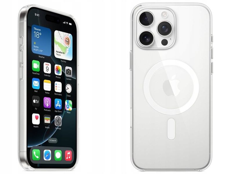 Plecki Apple do Apple iPhone 16 Pro Max bezbarwny zdjęcie 3