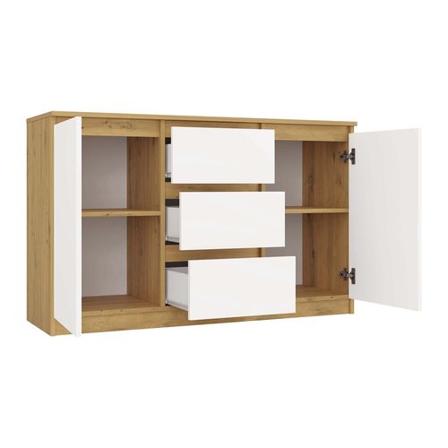 Komoda Malwa 2D3S DĄB ARTISAN BIEL na Arena.pl