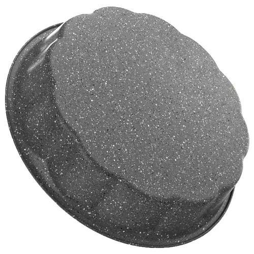 Forma do pieczenie blacha do ciasta pizzy zapiekania okrągła granitowa GRANDE 28,5 cm na Arena.pl