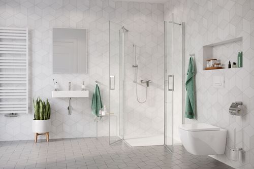 Zero brodzik prostokątny 170x90 cm  akrylowy, niski, biały na Arena.pl