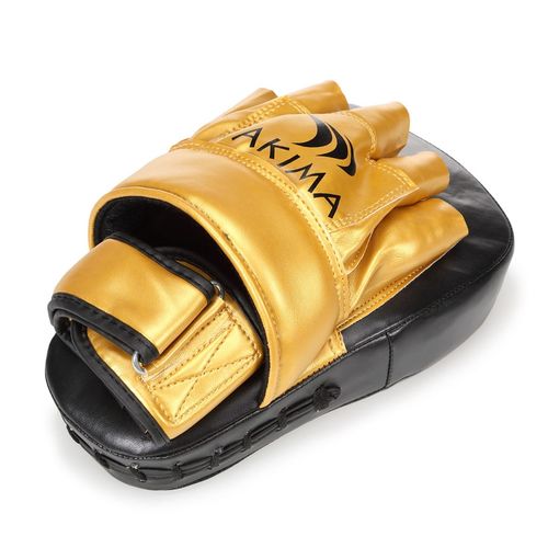 Tarcze trenera profilowane MAX Black/Gold na Arena.pl