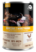 PetRepublic Kurczak Z Warzywami Krojone Kawałki W Delikatnym Sosie 1250g