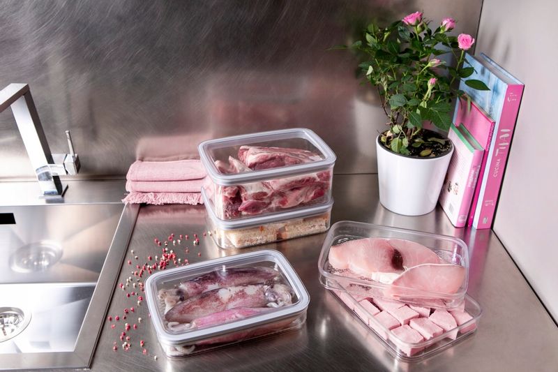 Curver Pojemnik Z Pokrywą Na Żywność Na Lunch 1,4L zdjęcie 5