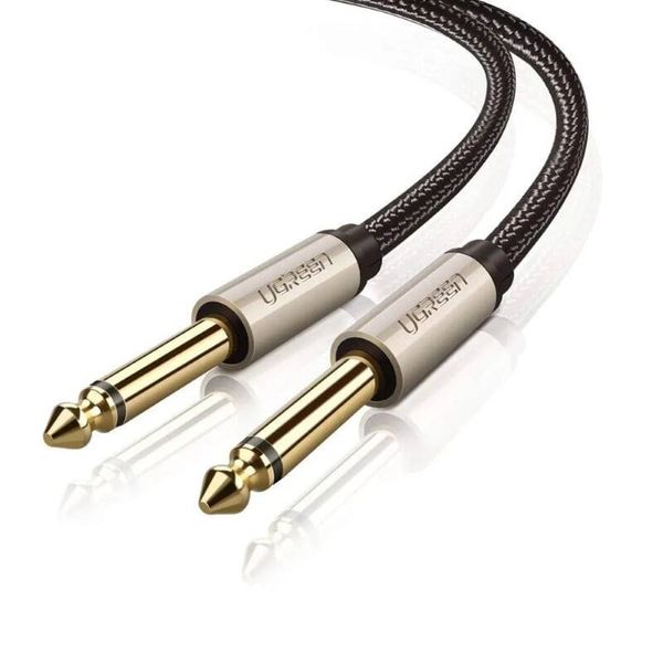 UGREEN AV128 Kabel jack 6.35 mm - 1m (szary) zdjęcie 1