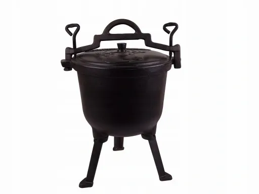 KOCIOŁEK ŻELIWNY EMALIOWANY 5L ROSSNER zdjęcie 2